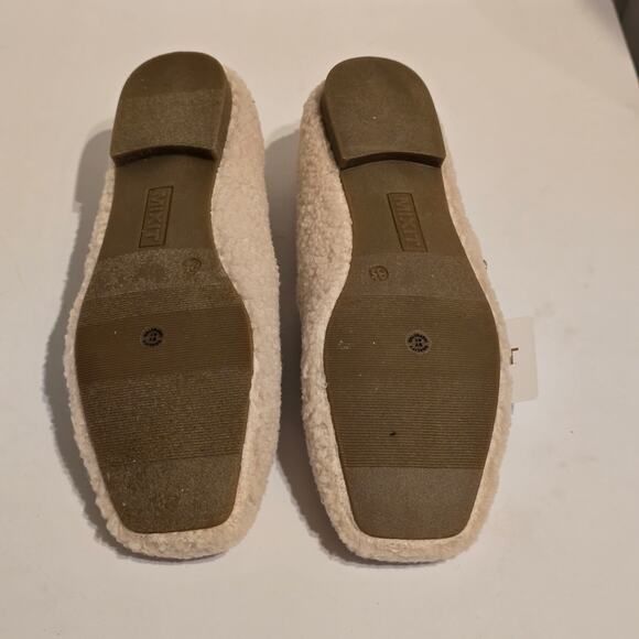 Mixit Pamer Cream Sherpa Mary Jane Size 8.5 - Picture 5 of 6